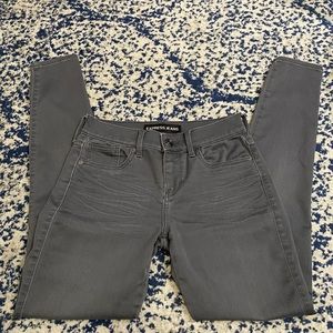 Express Extreme Stretch Legging Mid- Rise Jeans